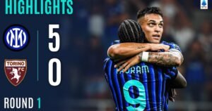 Milan 5-0 contre Torino soccer foot pro