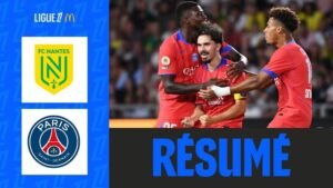 Psg vs Nantes ligue 1