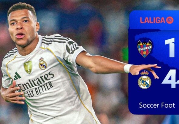 Levante – Real Madrid La Liga Real Madrid vs Levante 4-1 soccerfootpro