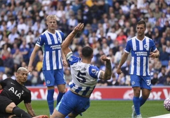 Remontada à l Amex Tottenham arrache le nul contre Brighton 2-2