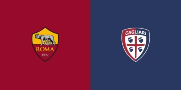 Roma 2 vs Cagliari 0 serie a italie Soccer foot(1)