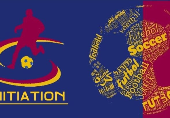 Logo Total football academy application Initiation