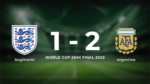 Angleterre 1-2 Argentine: Match Recap - World Cup Semi Final 2026