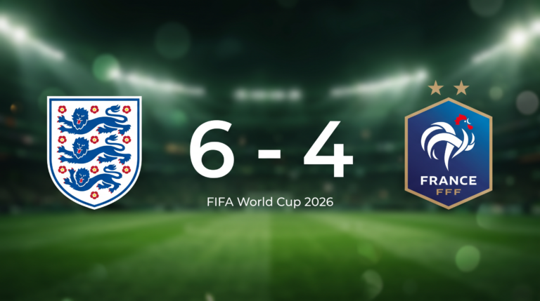 Angleterre Stun France 6-4 in FIFA World Cup 2026 Goal-Fest