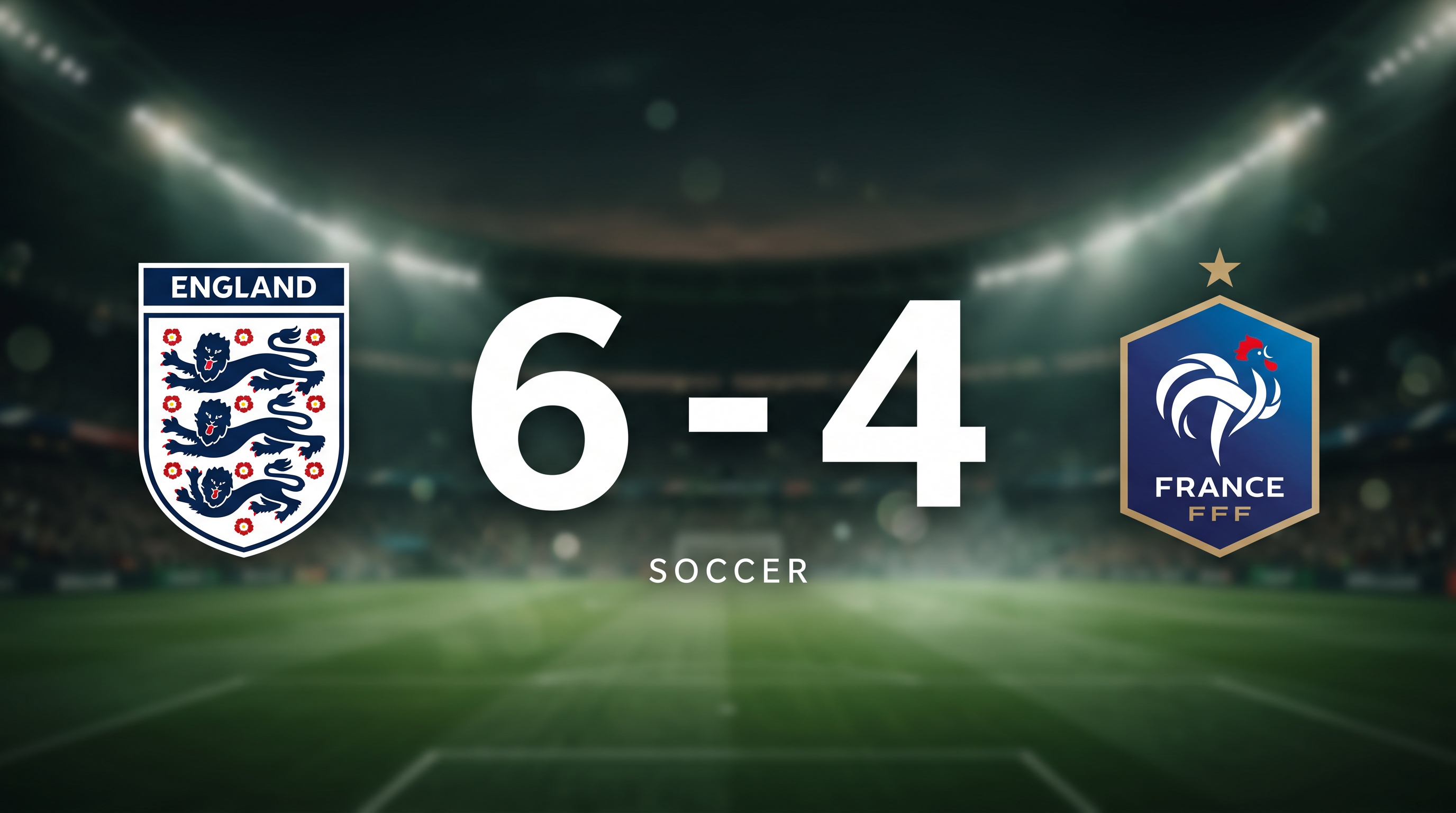 Angleterre 6-4 France: Full Match Recap