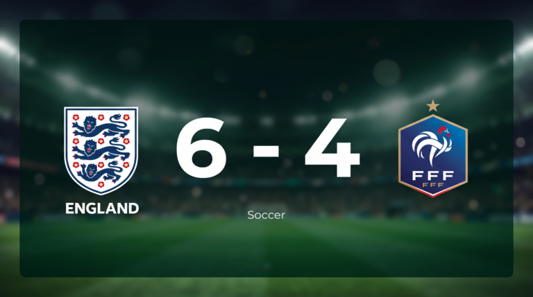 Angleterre 6-4 France: Full Match Recap