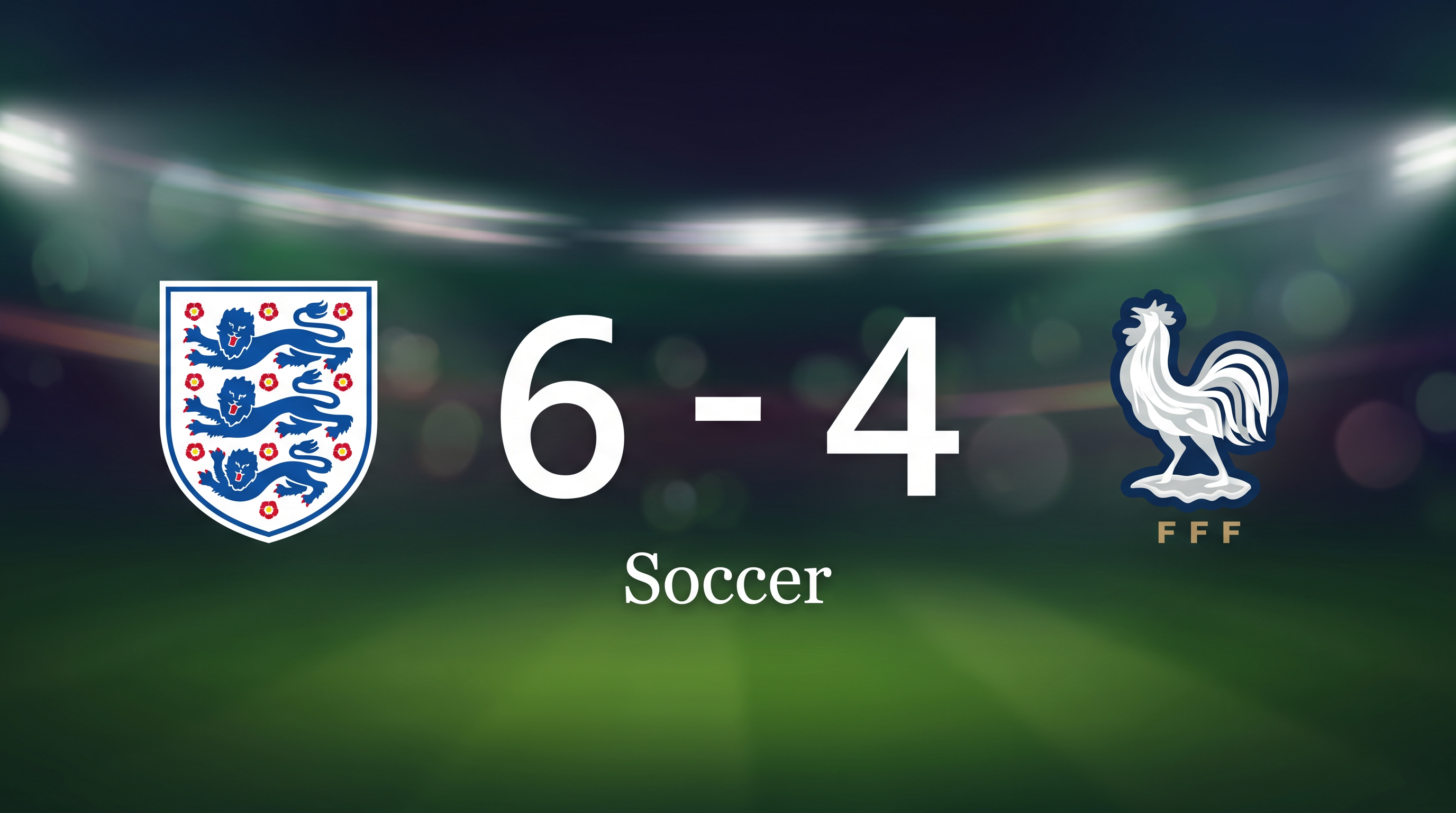 Angleterre 6-4 France: Full Match Recap