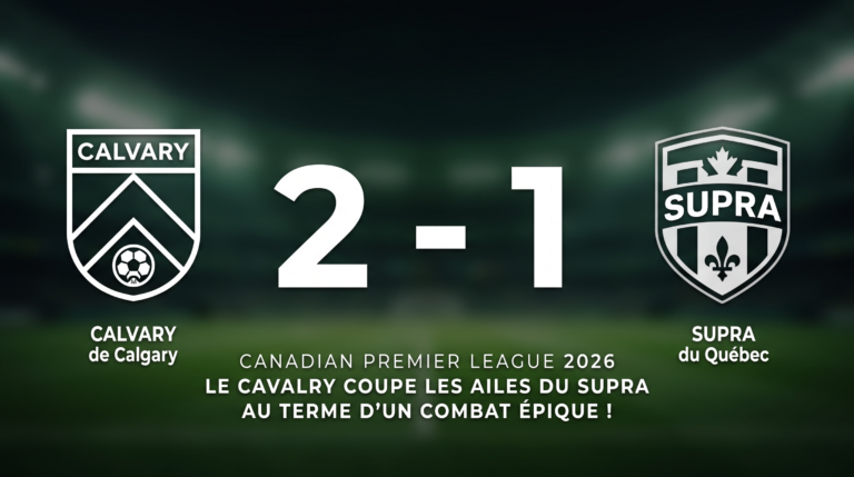 CALVARY de Calgary 2-1 SUPRA du Québec: Match Recap - Canadian Premier League 2026 LE CAVALRY COUPE LES AILES DU SUPRA AU TERME D’UN COMBAT ÉPIQUE !