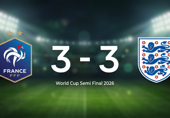 France and Angleterre Finish 3-3 in a World Cup Semi Final 2026 Thriller