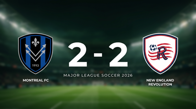 Montreal FC 2-2 New England Revolution: Match Recap - Major League Soccer 2026