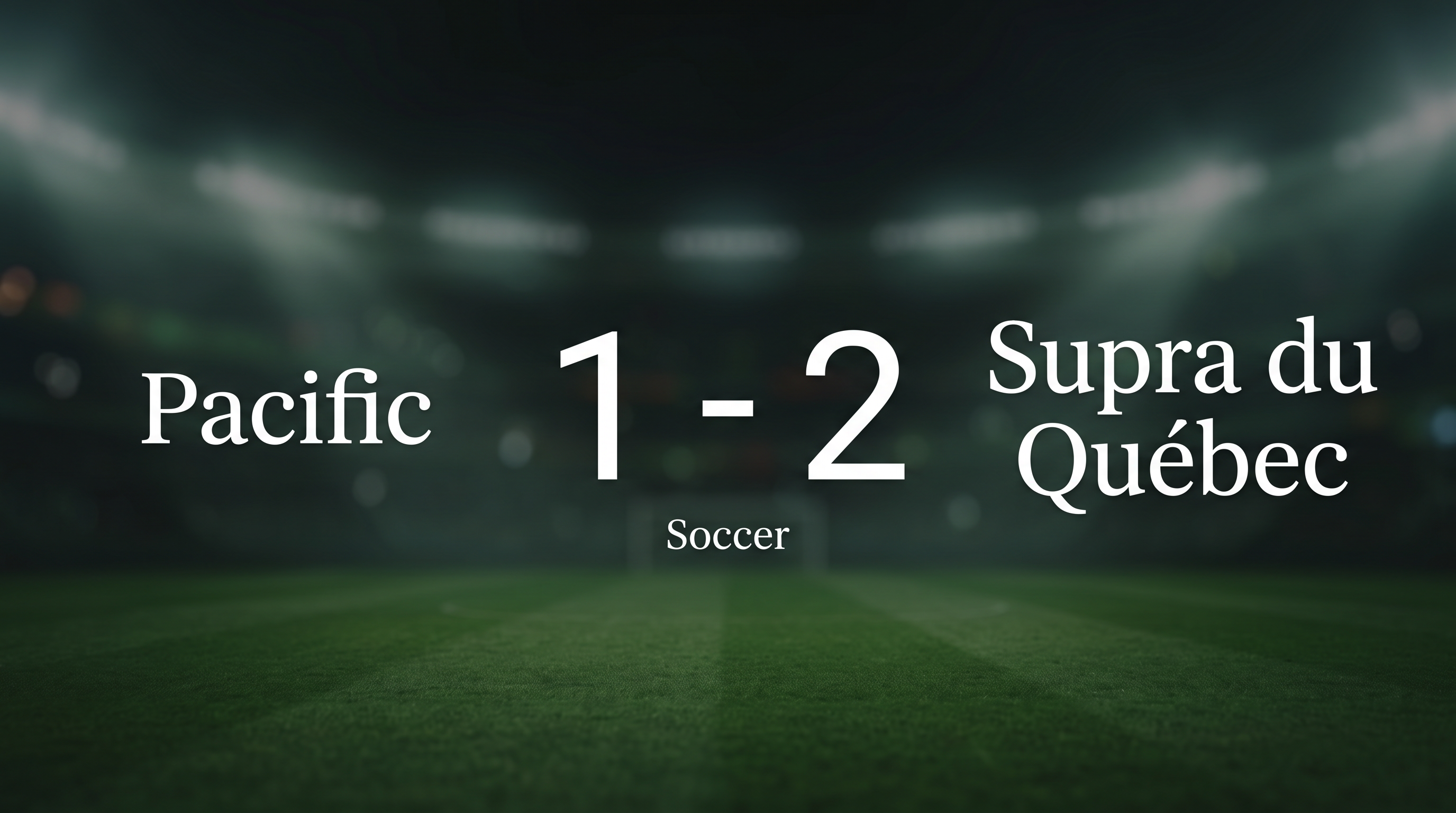 Pacific 1-2 Supra du Québec: Full Match Recap