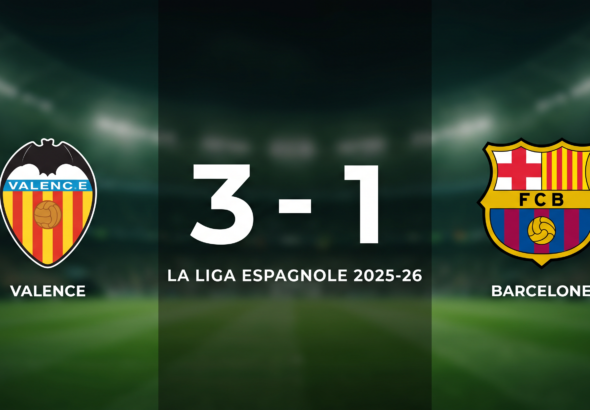 VALENCE 3-1 BARCELONE: Match Recap - La Liga espagnole 2025-26