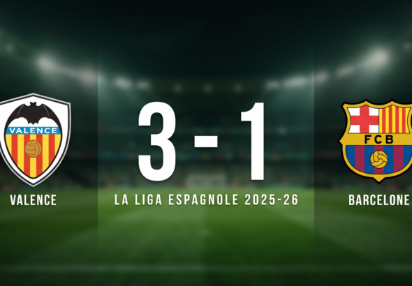 VALENCE 3-1 BARCELONE: Match Recap - La Liga espagnole 2025-26